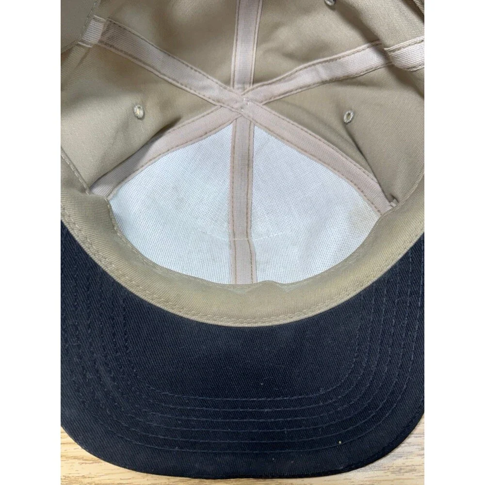 Vintage New Holland Patch Trucker Farm Snapback Hat‎ K-Products USA